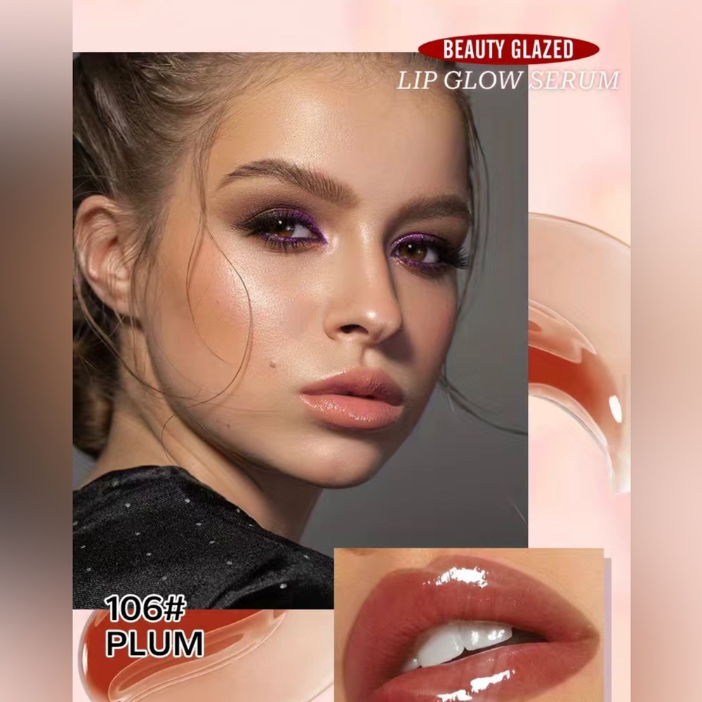 Plum-106 Lip Oil Tinted Gloss Moisturizer